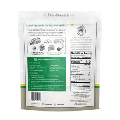 Organic Cassava Flour – Gluten-Free & All-Purpose